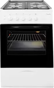 Кухонная плита Лысьва ГП 400 МС-2у (белый, стеклянная крышка) фото
