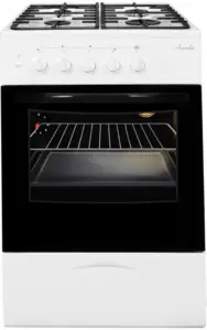 Кухонная плита Лысьва ГП 400 МС-2у (белый/черный, без крышки) фото