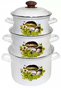 Лысьвенские эмали Грибная поляна С-007АП2/4