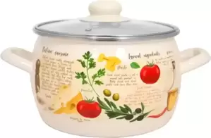 Кастрюля Лысьвенские эмали Капрезе С-4210 САП2/4Жм фото