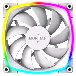 Вентилятор для корпуса Montech AX120 PWM (белый) фото