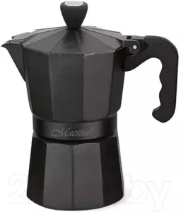 Гейзерная кофеварка Maestro Espresso Moka MR-1666-3 (черный) фото