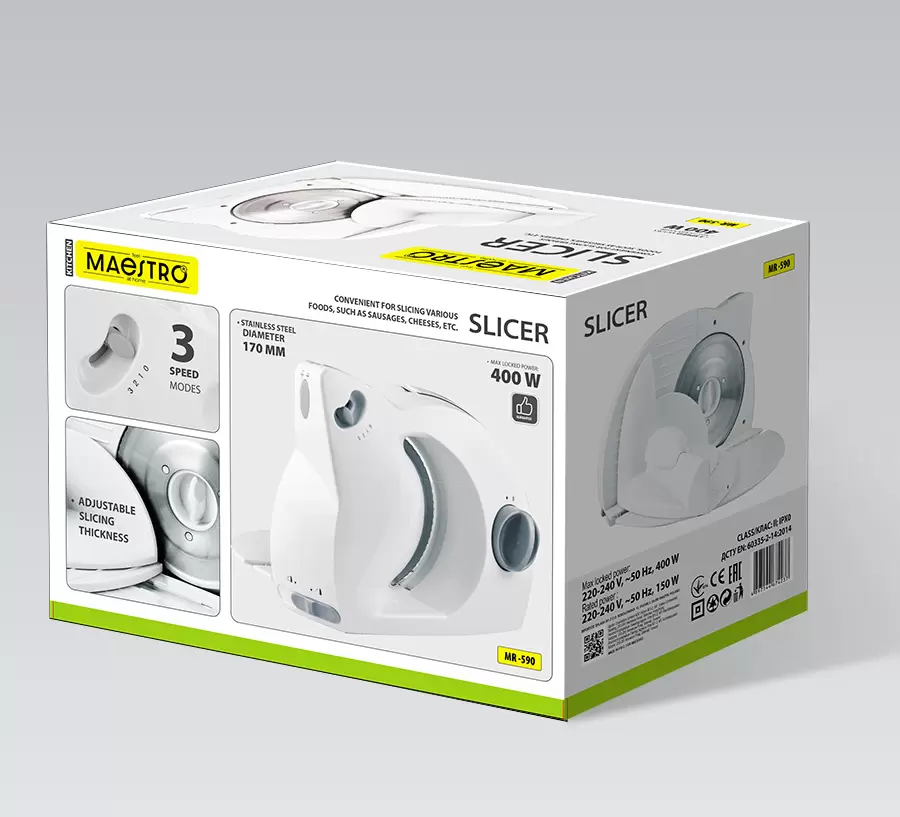 Ломтерезка Maestro MR590 фото