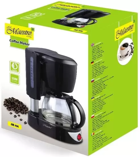 Капельная кофеварка Maestro MR-406  фото