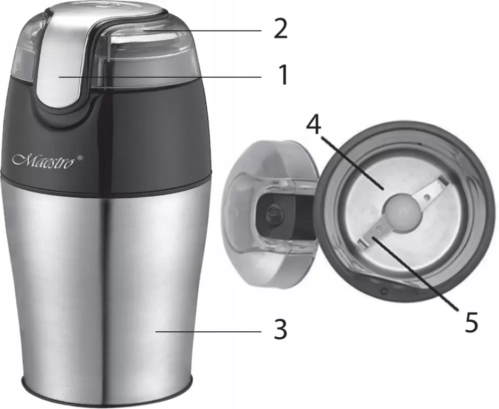 Электрическая кофемолка Maestro MR-454 фото