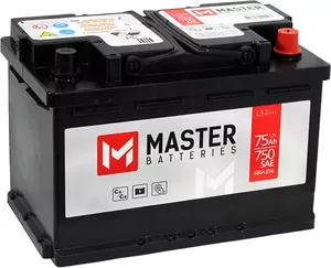 Аккумулятор Master Batteries R+ (75Ah) фото