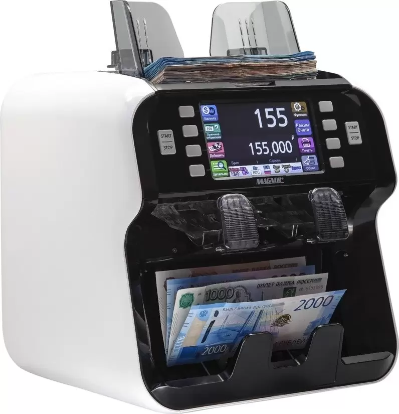 Счетчик-сортировщик банкнот Magner 155V фото 2
