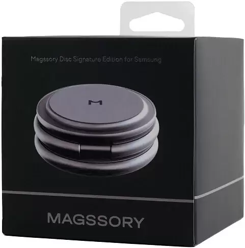 Беспроводное зарядное Magssory Disc Signature Edition 3 в 1 для Samsung WCH053 (серый) фото