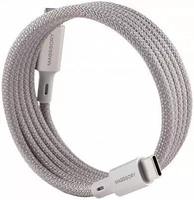 Беспроводное зарядное Magssory Disc Signature Edition 3 в 1 для Samsung WCH053 (титановый) фото