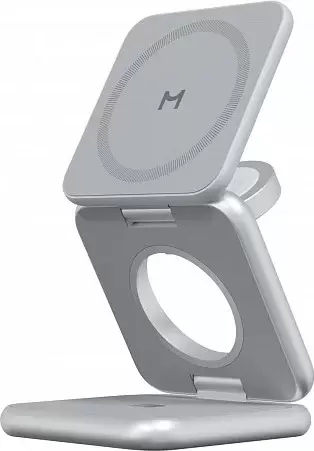 Magssory Fold Pro 3 в 1 WCH063 (серебристый)