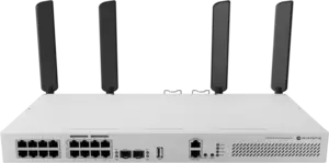 Управляемый коммутатор 3-го уровня MikroTik CRS418-8P-8G-2S+5axQ2axQ-RM фото