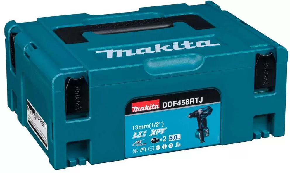 Дрель-шуруповерт Makita DDF458RTJ фото 2