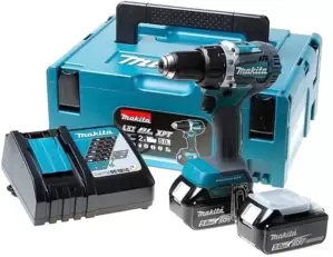 Аккумуляторная дрель-шуруповерт Makita DDF484RTJ фото