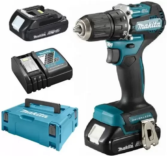 Аккумуляторная дрель-шуруповерт Makita DDF487RAJ фото