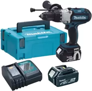 Дрель-шуруповерт аккумуляторная Makita DHP451RTJ фото