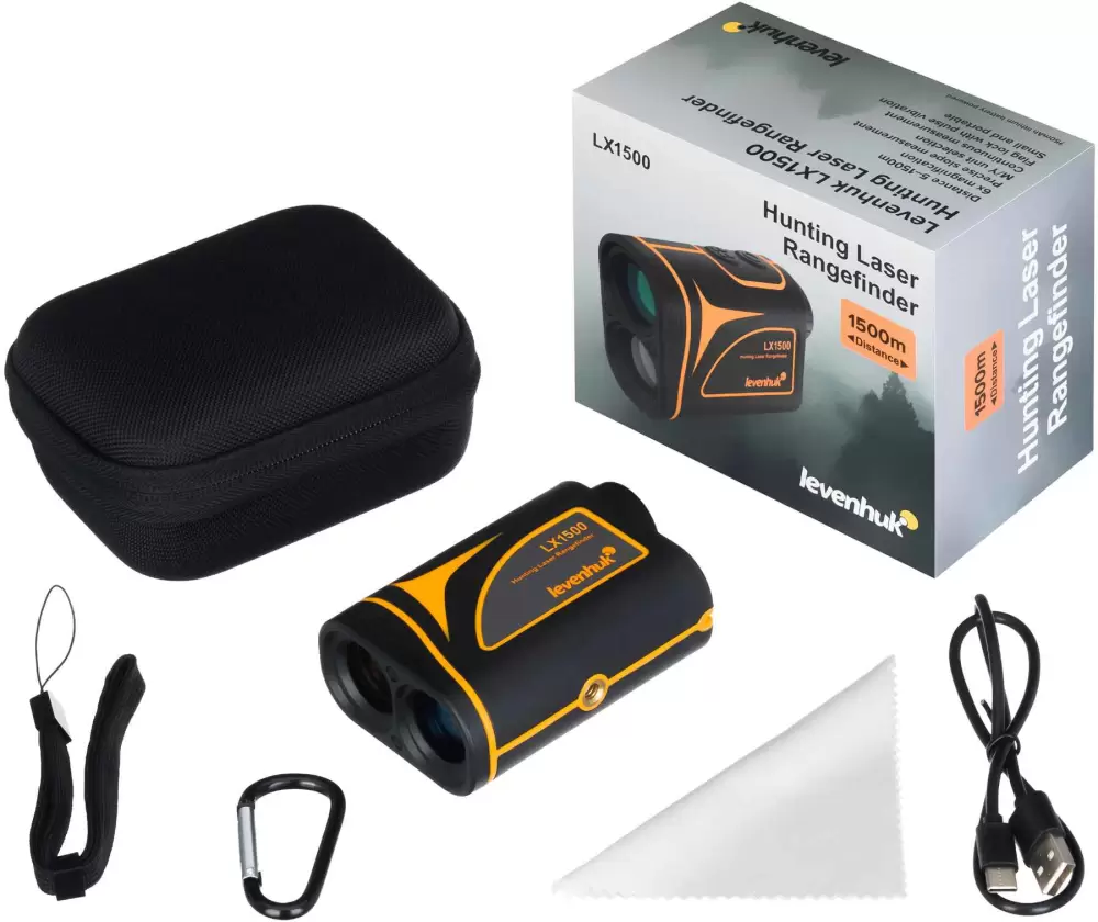 Лазерный дальномер Levenhuk LX1500 фото