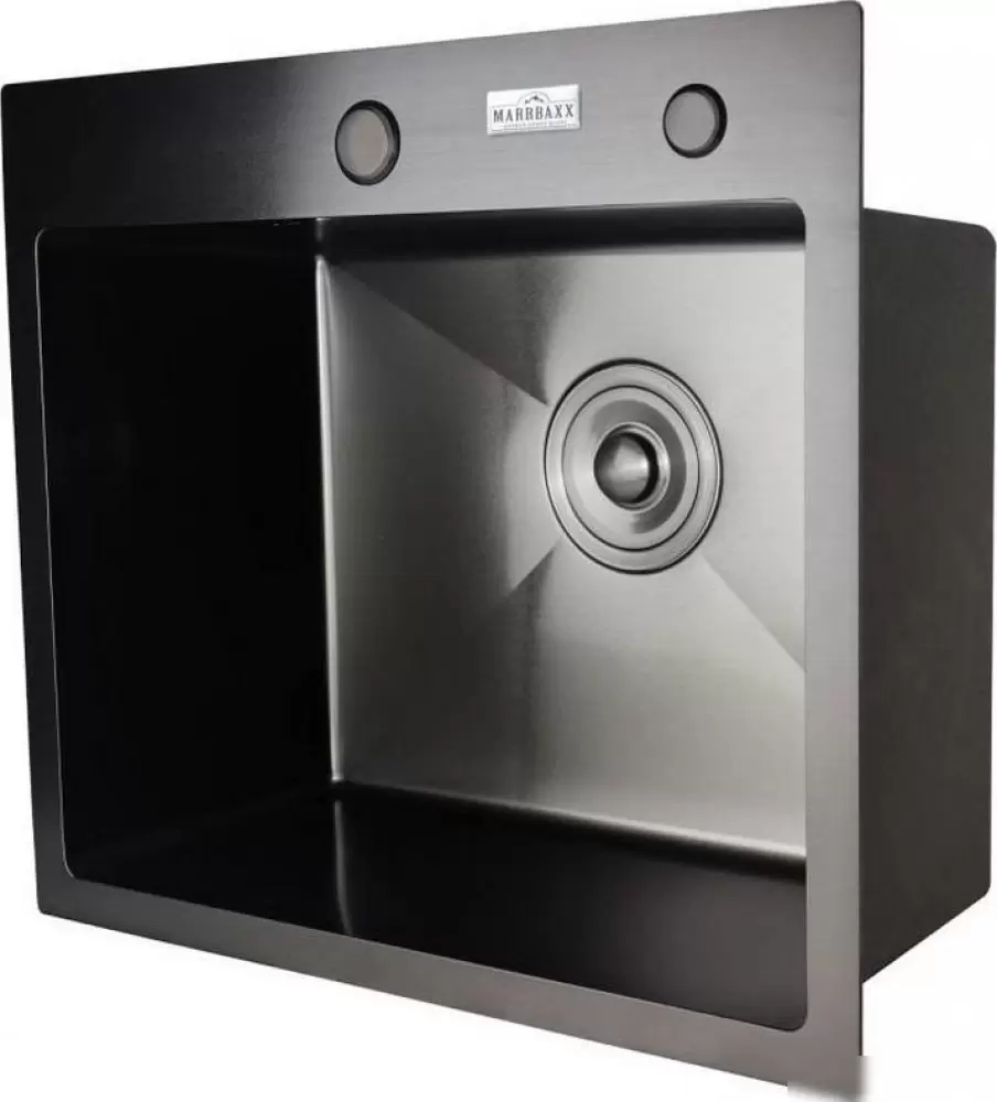 Кухонная мойка Marrbaxx B5040-R (стальной/нержавеющая сталь) фото