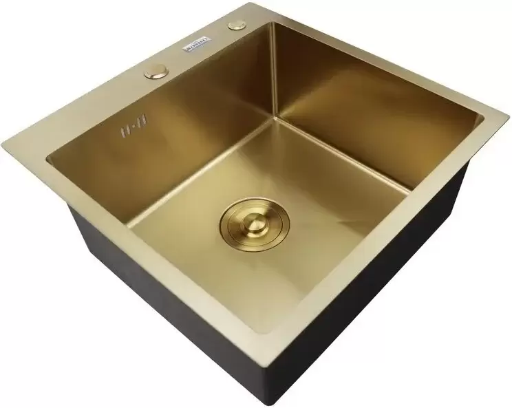 Кухонная мойка Marrbaxx G5050-R G5050-MR (золото) фото