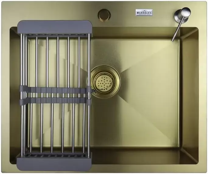 Кухонная мойка Marrbaxx G6050-R G6050-MR (золото) фото