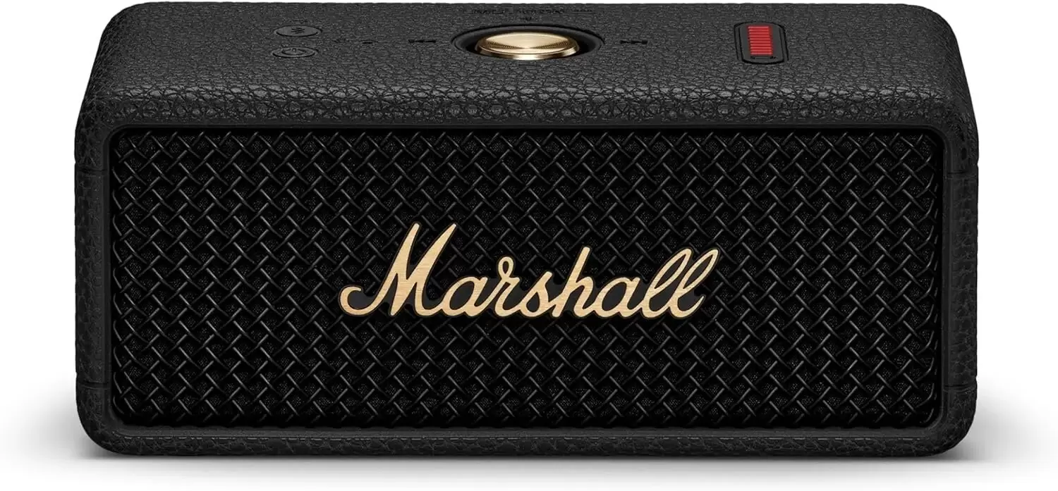 Marshall Emberton III (черный/латунь)