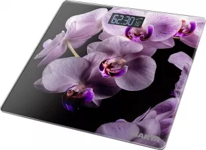Весы напольные Marta MT-1676 (орхидея) фото