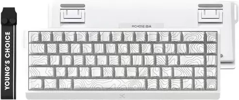 Клавиатура Mchose Ace 68 Hall Effect Magnetic Switch (белый) фото