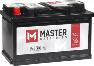 Аккумулятор Master Batteries L+ (74Ah) фото