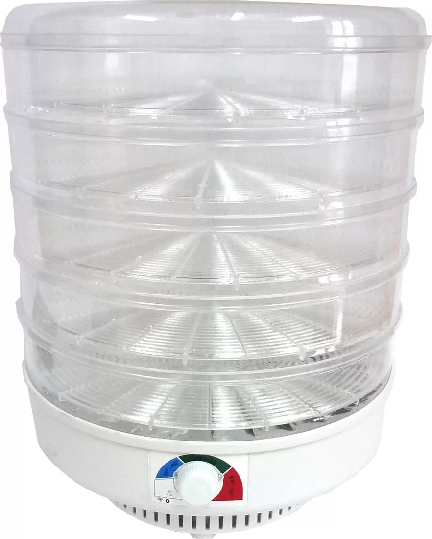 Сушилка для овощей и фруктов Спектр-Прибор Ветерок ЭСОФ2-0.5/220 (5 поддонов, прозрачный) фото