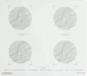 Варочная панель MAUNFELD CVI594SB2WHF Inverter фото