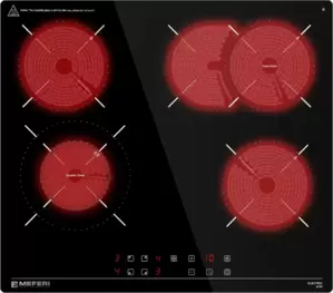Варочная панель Meferi MEH604BK Ultra фото