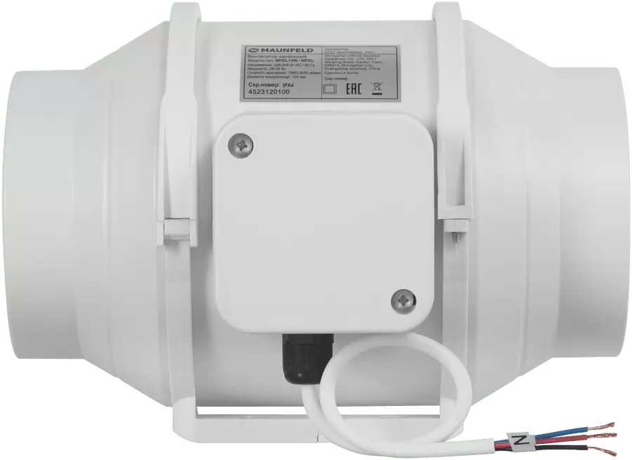 Канальный вентилятор Maunfeld MFDL13W фото