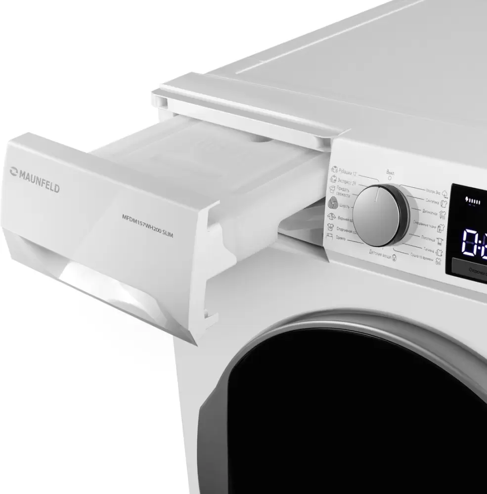Сушильная машина MAUNFELD MFDM158WH300 HP Slim фото