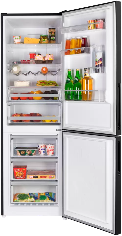 Холодильник MAUNFELD MFF185NFB Inverter фото