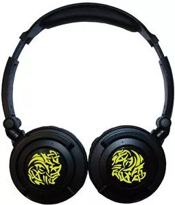 Наушники Maxell Tribal Bass Yellow фото