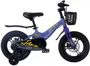Детский велосипед Maxiscoo Jazz Pro 14 2024 MSC-J1431P (синий карбон) фото