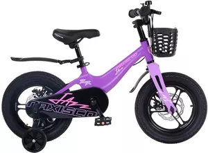Детский велосипед Maxiscoo Jazz Pro 14 2024 MSC-J1433P (фиолетовый матовый) фото