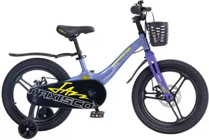 Детский велосипед Maxiscoo Jazz Pro 18 2024 MSC-J1831P (синий карбон) фото
