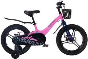Детский велосипед Maxiscoo Jazz Pro 18 2024 MSC-J1832P (розовый матовый) фото