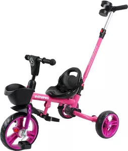Детский велосипед Maxiscoo Octopus 2023 MSC-TCL2302PK (розовый) фото