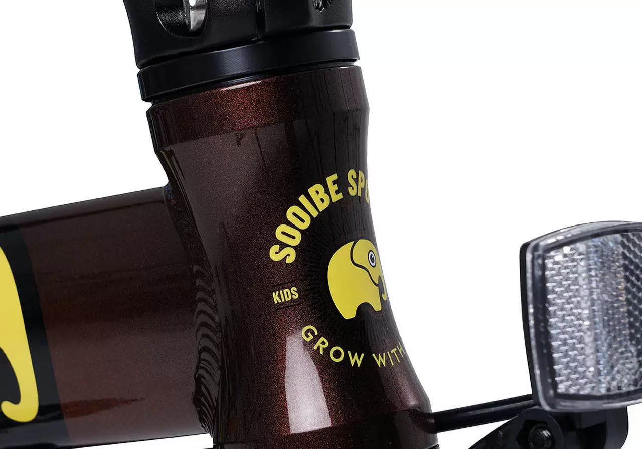 Детский велосипед Maxiscoo S007 PRO 14 2024 / MSC-007-1409P (бронза) фото