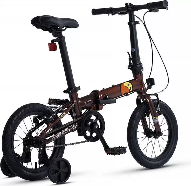 Детский велосипед Maxiscoo S007 PRO 14 2024 / MSC-007-1409P (бронза) фото