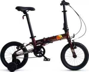 Детский велосипед Maxiscoo S007 PRO 14 2024 / MSC-007-1409P (бронза) фото