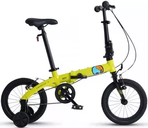 Детский велосипед Maxiscoo S007 Стандарт 2024 MSC-007-1401 (желтый) фото