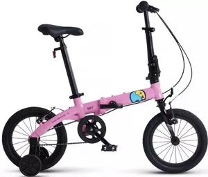 Детский велосипед Maxiscoo S007 Стандарт 2024 MSC-007-1402 (розовый) фото