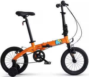 Детский велосипед Maxiscoo S007 Стандарт 2024 MSC-007-1403 (оранжевый) фото