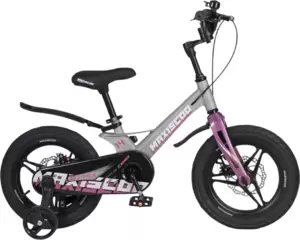 Детский велосипед Maxiscoo Space Deluxe Plus 14 2025 MSC-S1443D (серый жемчуг) icon