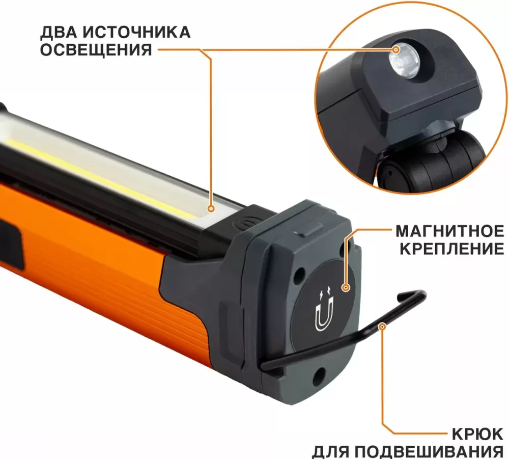 Фонарь MaxPiler MWL-08 фото 3