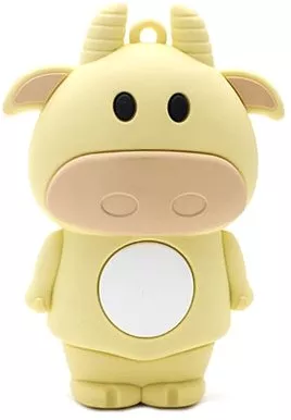 Портативное зарядное устройство MaxPower Cartoon Cow Yellow 3600mAh фото