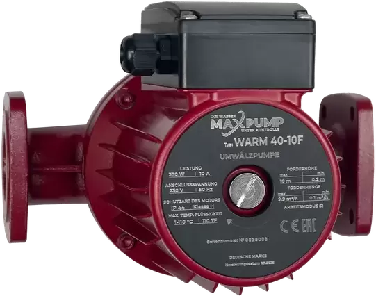 MAXPUMP Warm 40-10F 230V