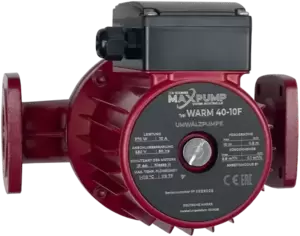 Циркуляционный насос Maxpump Warm 40-10F 230V фото